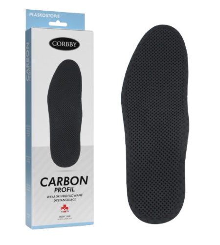 Aktív szénnel dúsított anatómiai talpbetét