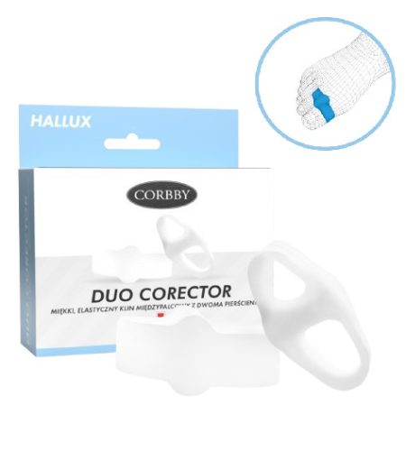 Gél lábujjelválasztó dupla gyűrűvel (1635C)