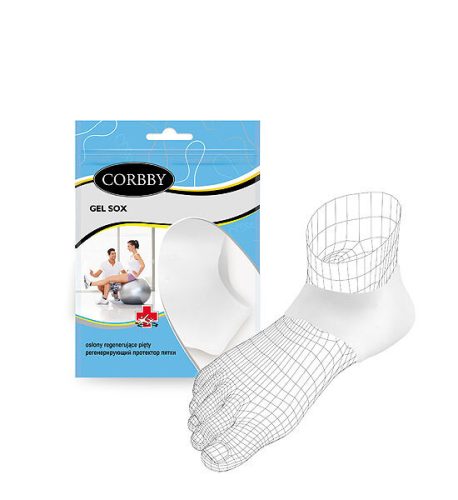 Zselés sarokvédő zokni (1658C)