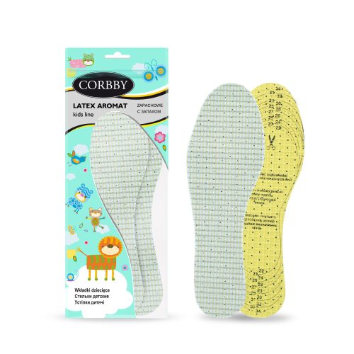 Illatosított (citromos) vágható gyermek talpbetét (1212C)