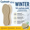 Comfortelle Movi WINTER téli cipőtalpbetét tiszta gyapjúból és latexből, hőszigetelő, szagsemlegesítő és kényelmet biztosító tulajdonságokkal.