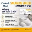 Comfortelle Movi Sneakers Shield méretre szabható prémium cipőtágító és anti-crease cipőorr-védő műanyag betét a lábbelik formamegőrzésére és ráncosodás elleni védelmére.