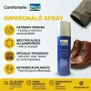 Comfortelle Movi RainStop univerzális impregnáló spray cipőkre és ruházatra, hatékony vízlepergető védelemmel sima bőr, velúr, nubuk és textil felületekre.