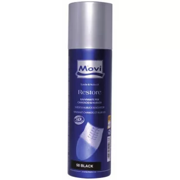 Movi Restore fekete színfrissítő spray velúr és nubuk cipőkhöz