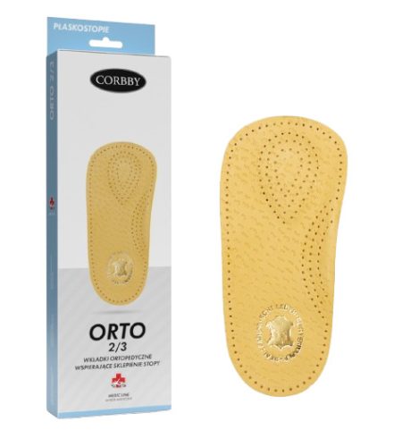 Anatómiai kialakítású 3/ 4-es bőr talpbetét